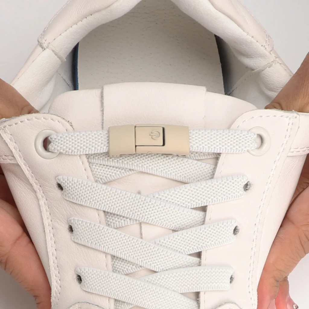 Elastic Laces Sneaker Colorful Press Lock Shoelaces without