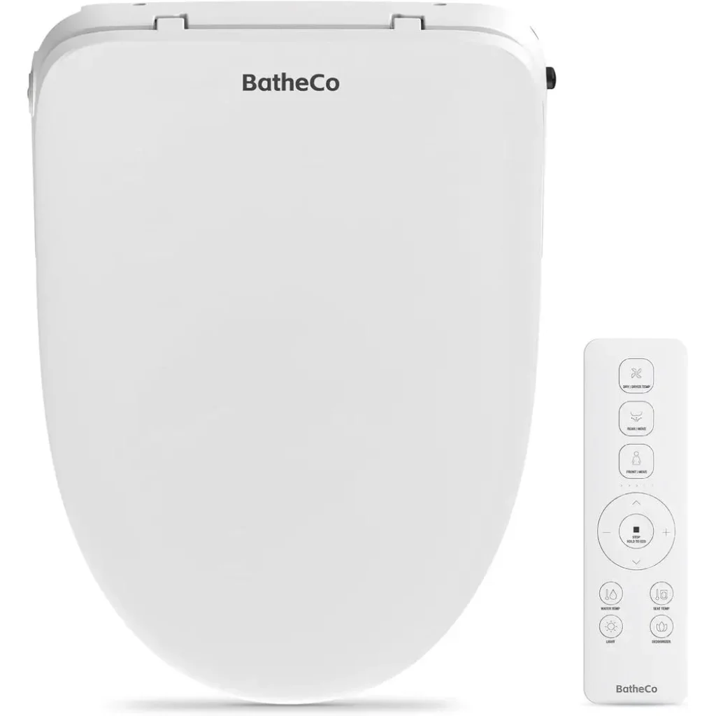 Electric Bidet Toilet Seat, Heated Bidet Seat Elongated