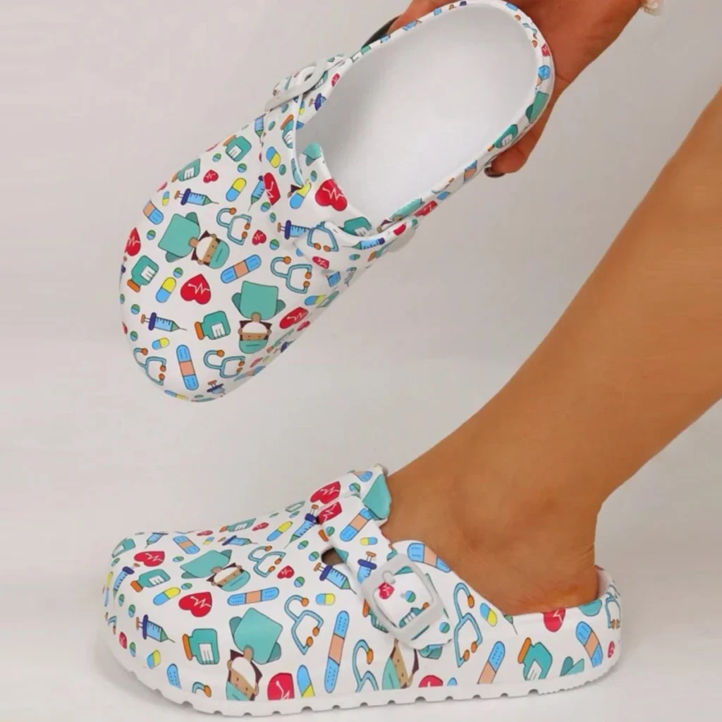 EVA Medical Shoes Women, Laboratory Doctor Clogs, Nurse