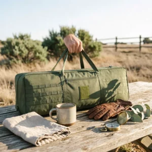 Foldable Oxford Fabric Storage Bag Padded Rectangular Body