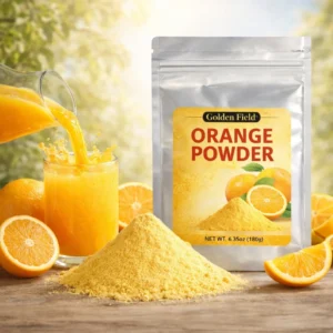 Freeze Dried Orange Powder, Fruit Powder, Pure, Additive-Free,