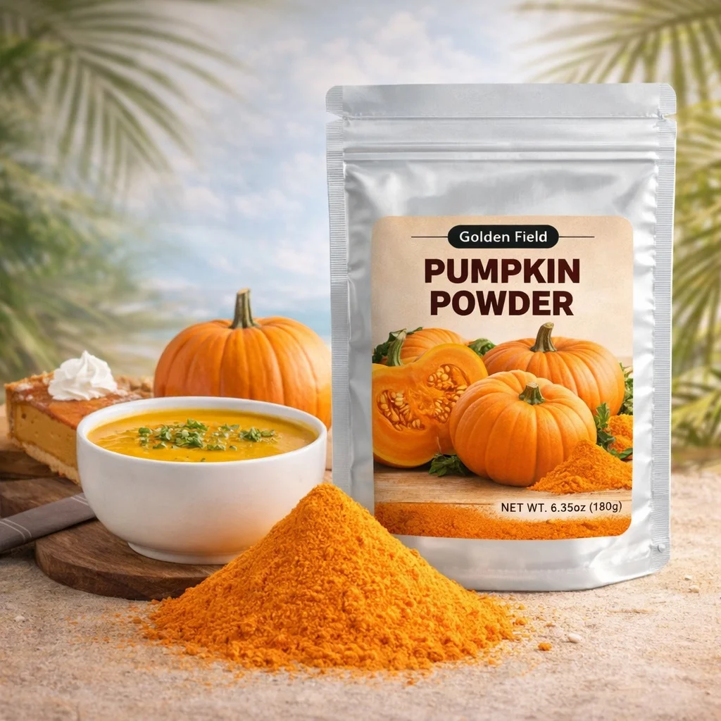 Freeze Dried Pumpkin Powder, Vegetable Powder, Pure, Additive-Free,