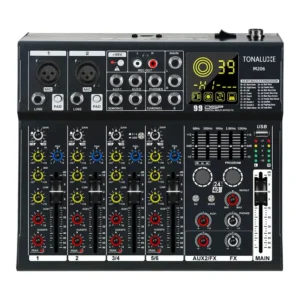 Fuluode M206/M208 Audio mixer 99 Preset DSP Effects