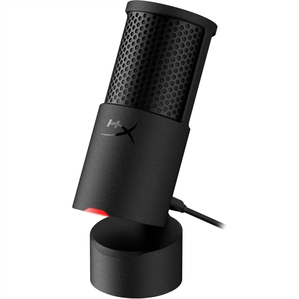 Gaming USB Condenser Microphone PC Built-In Pop Filter