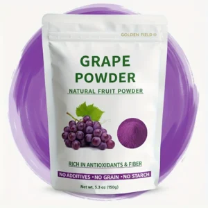 Grape Powder 5.3 Oz, Sweet Fruit Baking, Smoothies,
