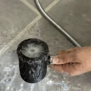 High Pressure Turbo Shower Head, 360 Rotating Rain