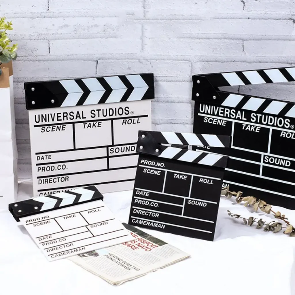 High Quality Wooden Cinema Director Video Scene TV
