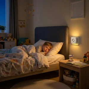 Human Motion Sensor Night Light, Auto On/Off Bedside