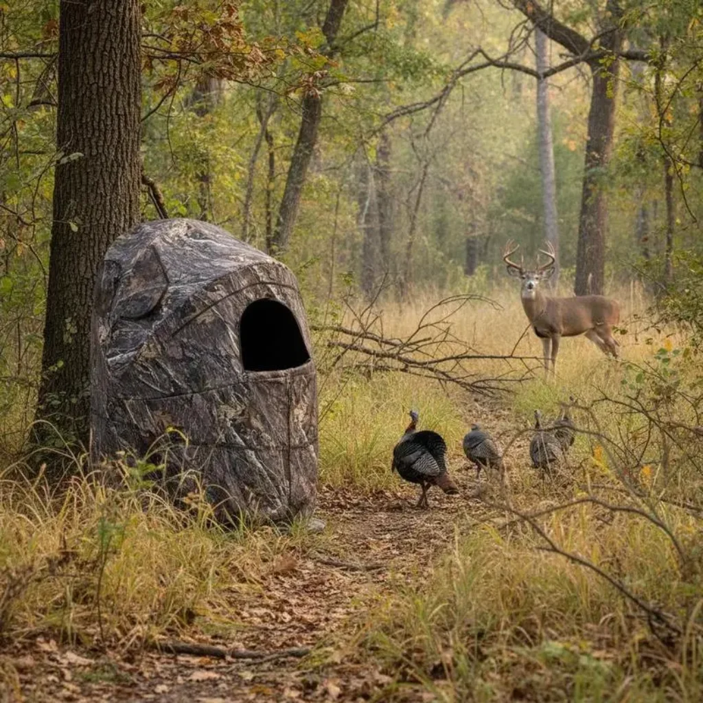 Hunting Blind 1 Person Deer Turkey Hunting, Portable