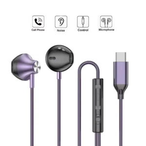 In-Ear Wired Headphone HiFi Music Earbud Handfree Earphone