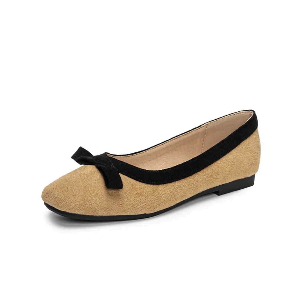 Large Size Women’s Flat Shoes Soft Velvet Surface