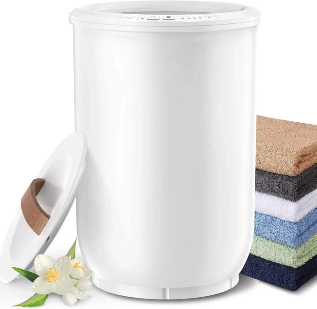 Large Towel Warmer Bathroom – Heated Towel Bucket,