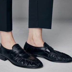 Luxury Women’s Shoes Handmade Genuine Leather Loafers Woman