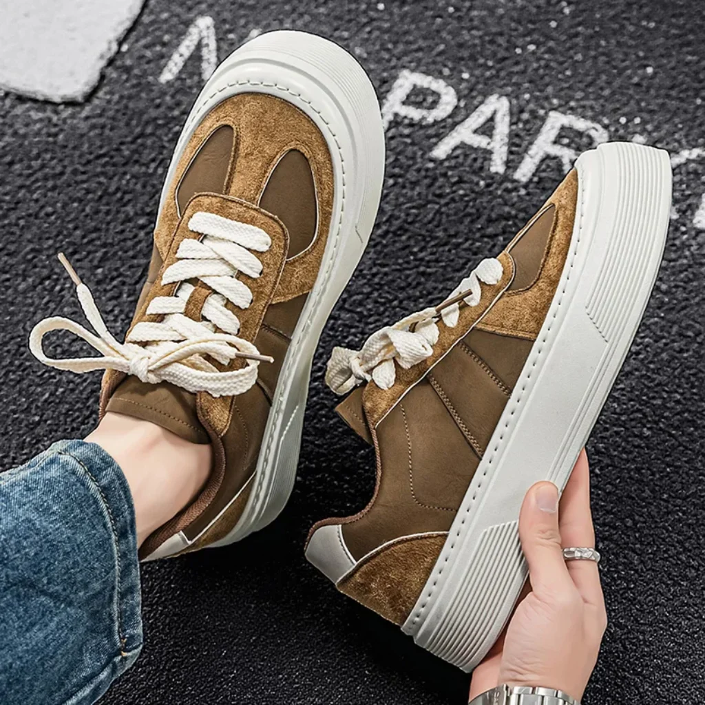 Men’s Casual Sports Thick Soled Height Increasing Board