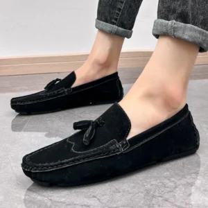 Men’s Tassel Driving Loafers, Men’s Slip-On Casual Footwear,