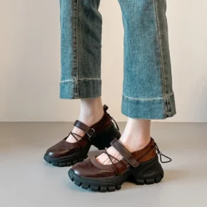 Retro Ballet Mary Jane Shoes Fashion Soft-soled Brand