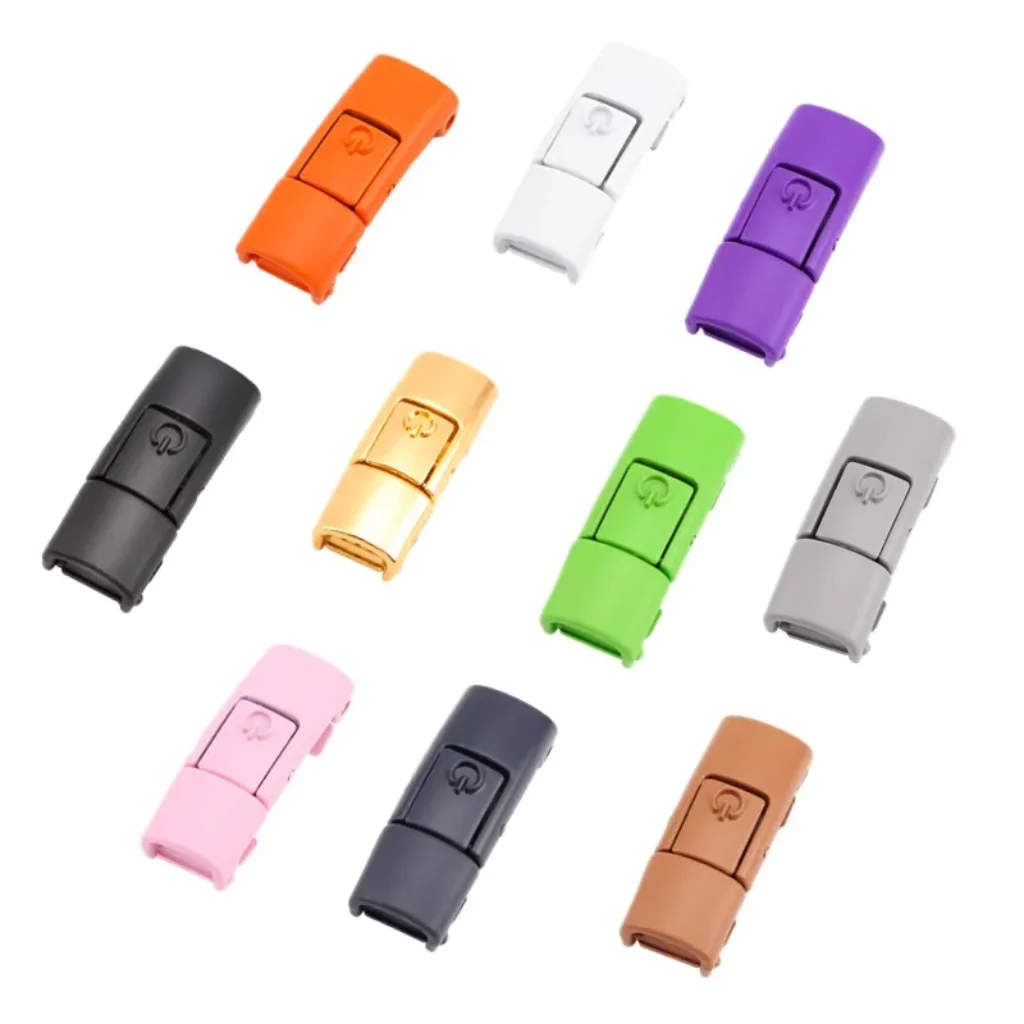 Switches Colorful Metal Buckle No Tie Shoe Laces