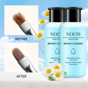 NOCIS 75ml Acrylic Nail Brush Cleaner Acrylic Brush