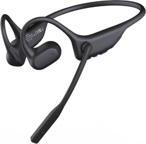 Open Ear Headphones AI Noise Cancellation Mic, Bluetooth