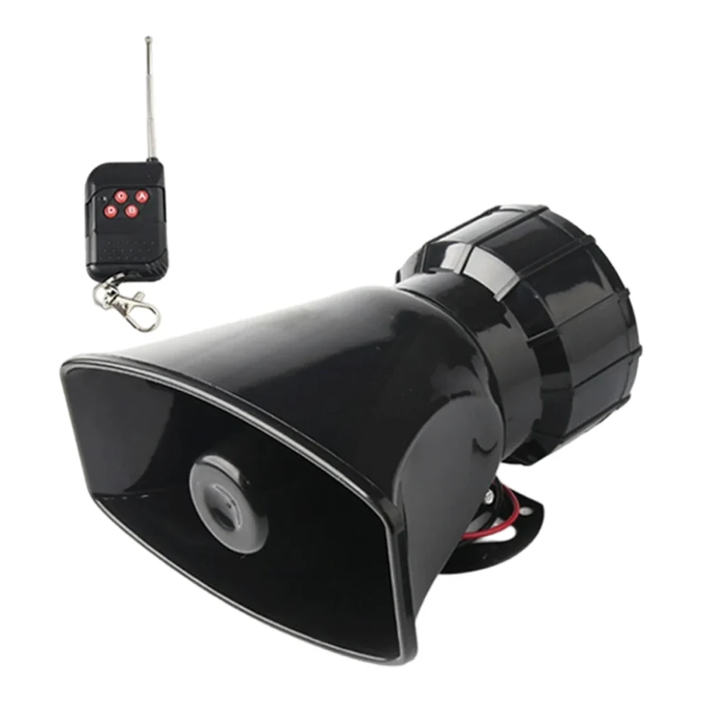 Parking Security Car Alarm Siren Multi-tone Sound Mounting