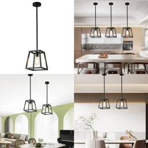 Pendant Light, Mini Rectangle Chandeliers, Pendant Lighting Kitchen