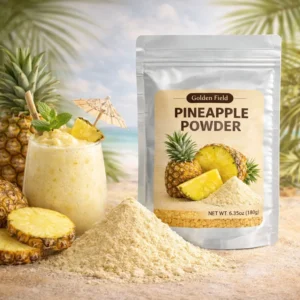 Pineapple Powder, Pure Fruit Powder, Freeze Dried, Additive-Free,