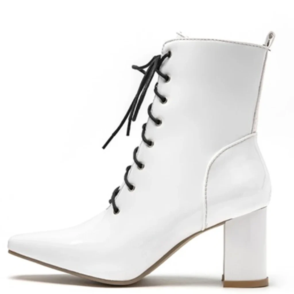 Plus Size 47 Autumn Winter Ankle Boots Women