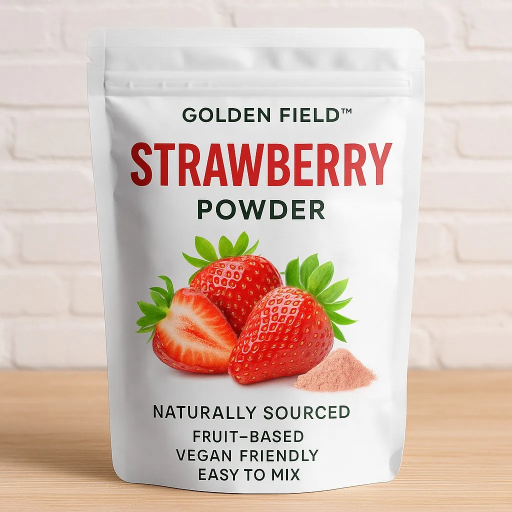 Pure Strawberry Powder 6.35oz, Sweet Berry Powder Desserts,