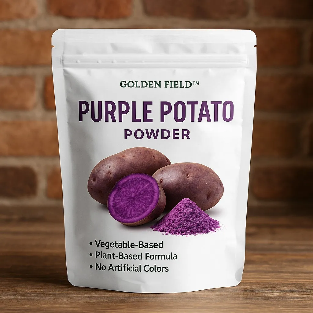 Purple Potato Powder, Vibrant Vegetable Powder Baking, Smoothies,