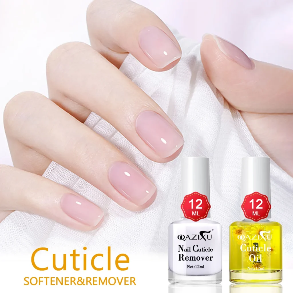 QAZIXU 12ml Nail Cuticle Softener Remover & Cuticle