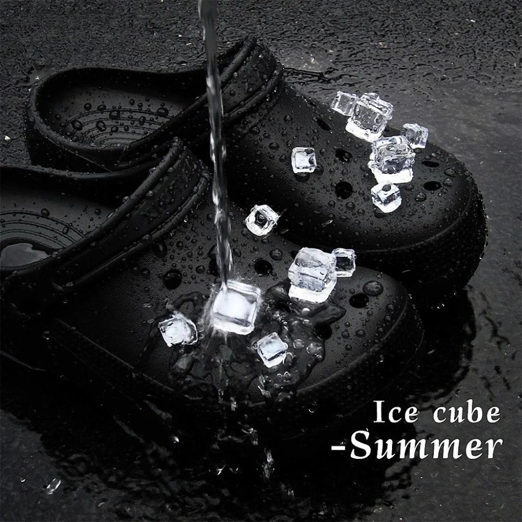 Shoe Charms Clogs Summer Transparent Acrylic DIY Clips