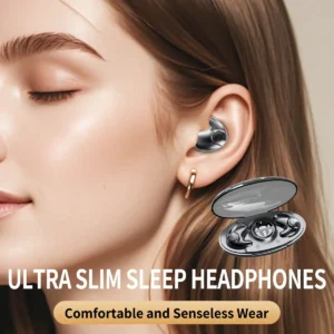 Sleeping Headphones, Ultra-Thin In-Ear, Comfortable Side Sleeping Without