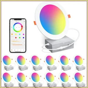 Smart 6 Inch RGBCW LED Downlight 16W 1350