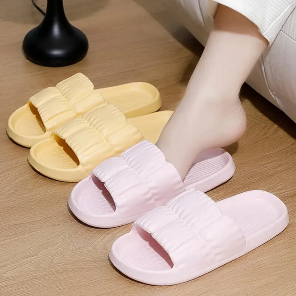 Soft Cloud EVA Candy Color Indoor Slippers Women