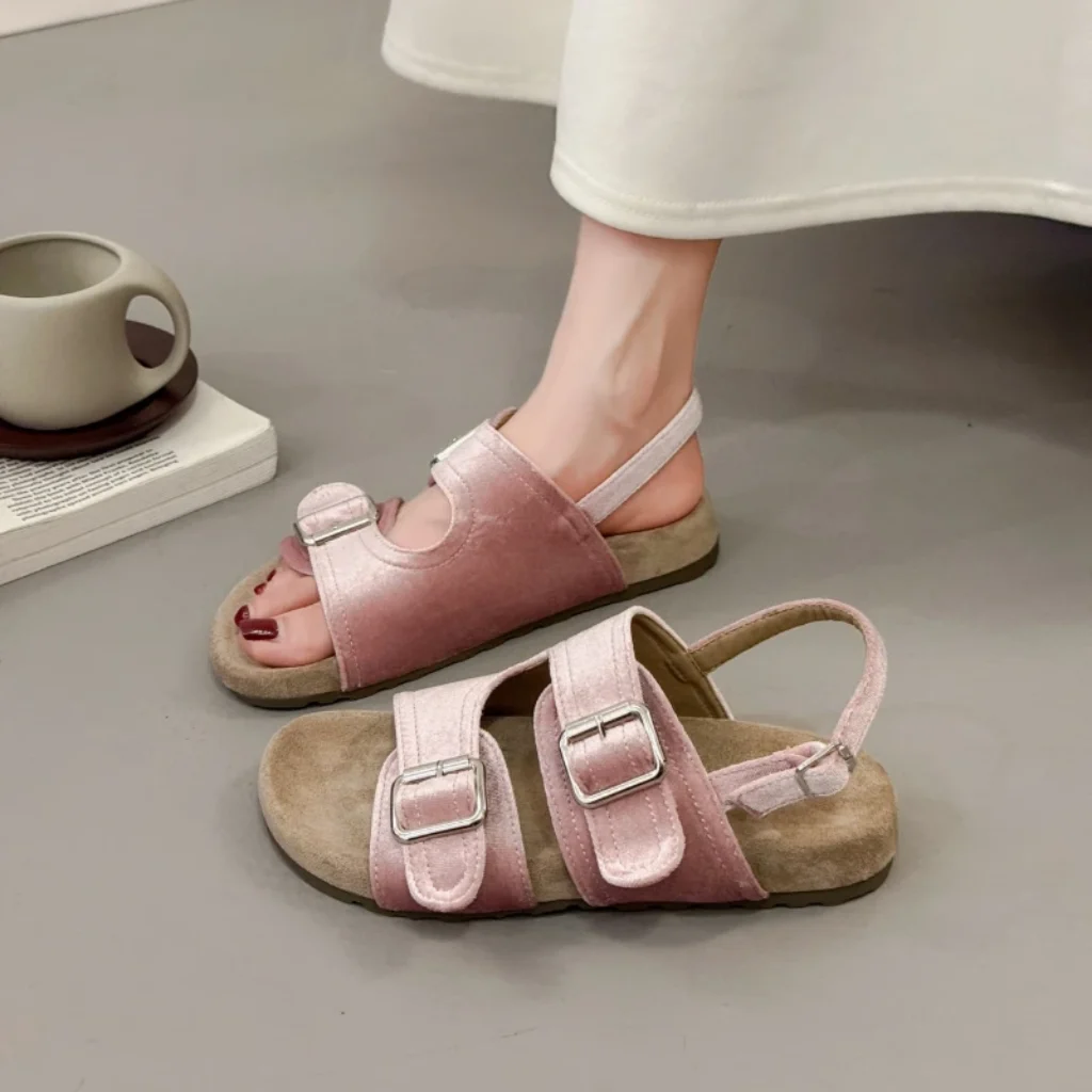 Spring Summer Women’s Retro Casual Slip-On Shoes Upper