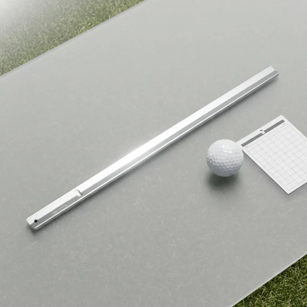 Stimpmeter Metal Body Golf Green Pace Meter Putting
