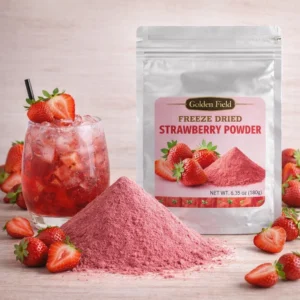 Strawberry Powder, Freeze Dried Fruit Powder, Pure, Fine
