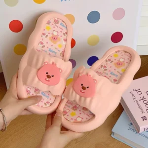Summer Cute Beaver Outdoor Soft Bottom Home Anti