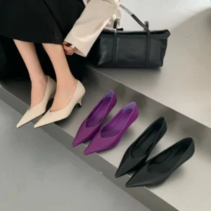 SUOJIALUN 2025 Spring Brand Women Pumps Shoes Fashion