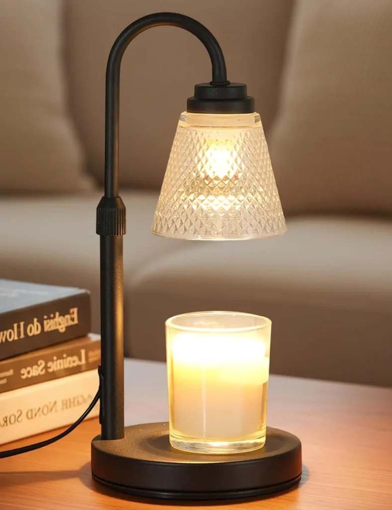 Timer Dimmer Candle Warmer Lamp, Safe Wax Melt