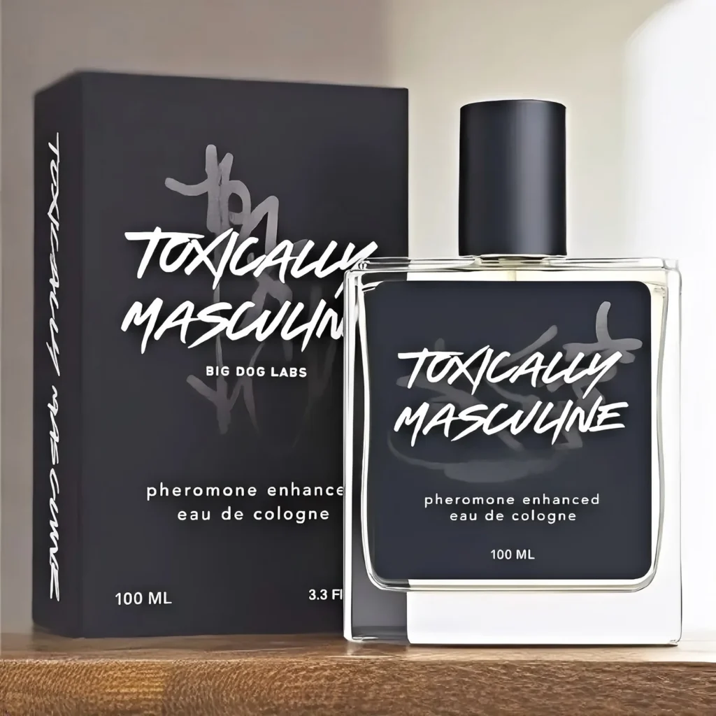 Toxically Masculine Pheromone Infused Eau de Cologne Men,