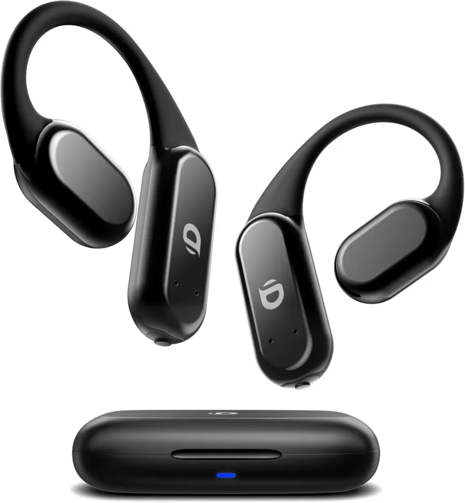True Bone Conduction Earphones, OWS Open Ear Headphones,