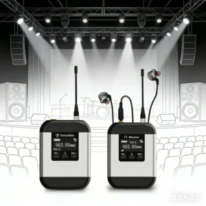 UHF Wireless In-Ear Monitoring System 20 Channels Auto-Pairing