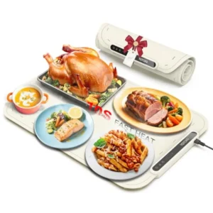 Warming Mat Food, VEPOKA Food Warmer Mat Countertop,