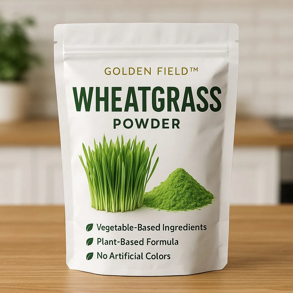 Wheatgrass Powder 6.35 Oz, Fresh Green Powder Drinks,