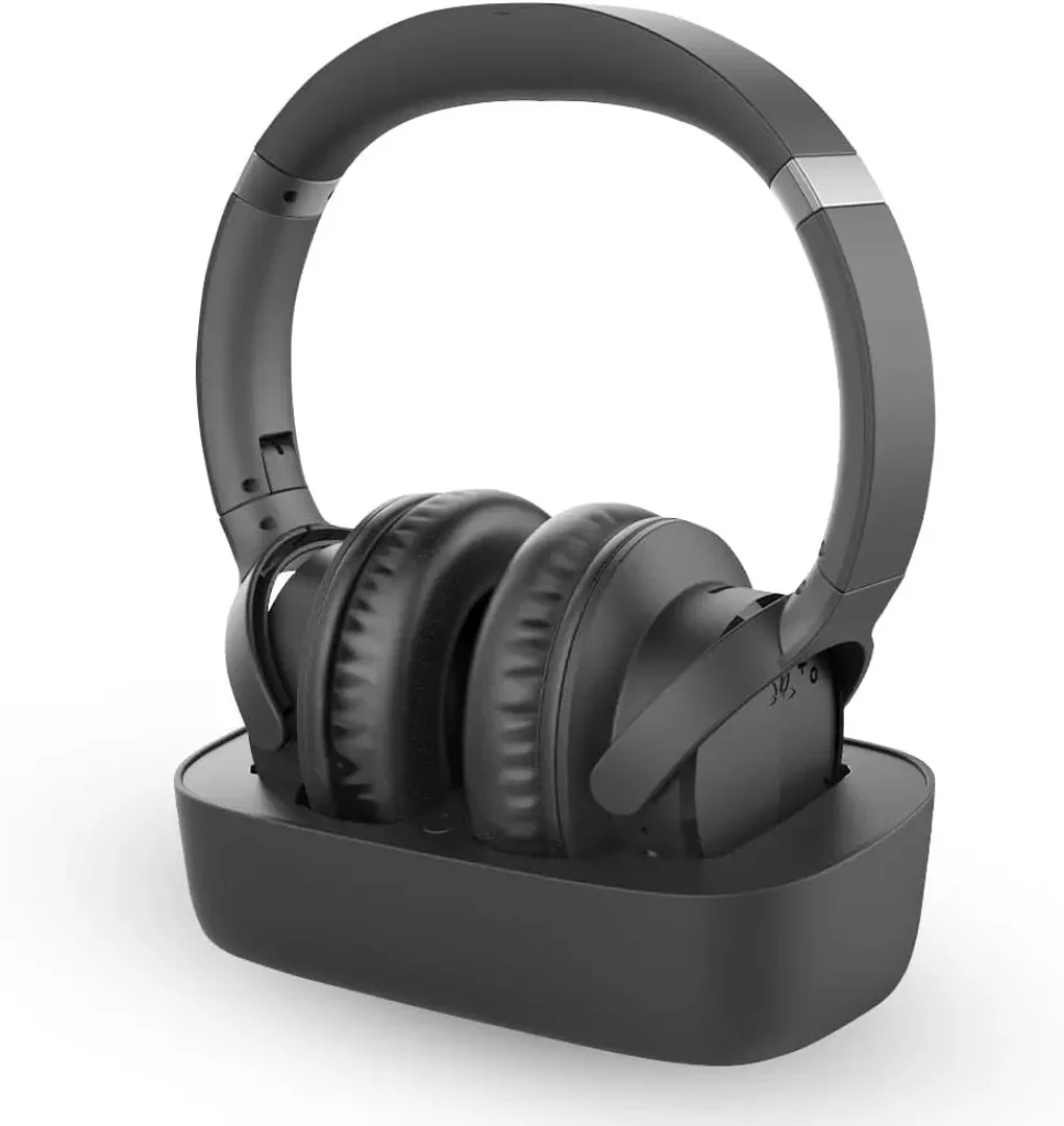 Wireless Headphones TV Watching, Easy Setup & Charging