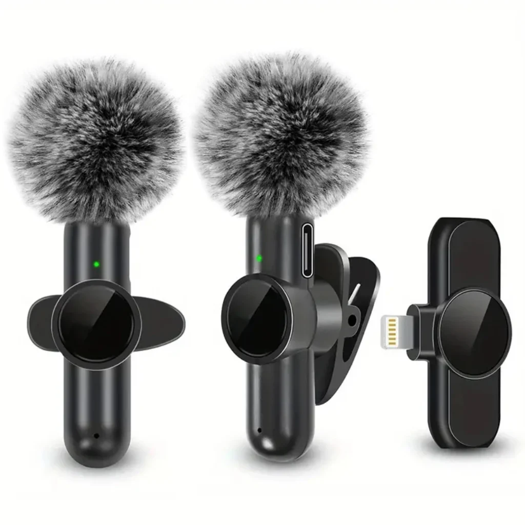 Wireless Lavalier Microphone Windproof Cover Audio Video Recording