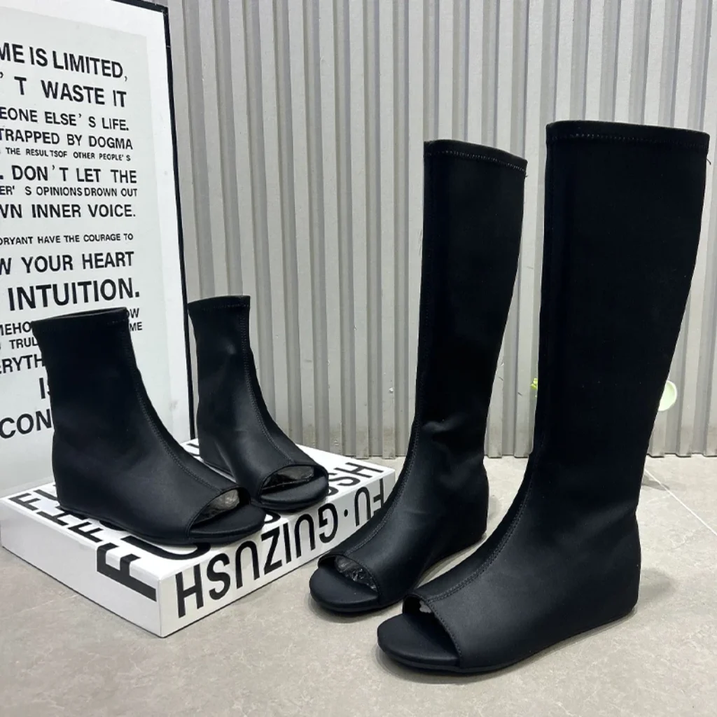 Women Flats Cool Boots Sandals Open Toe Shoes