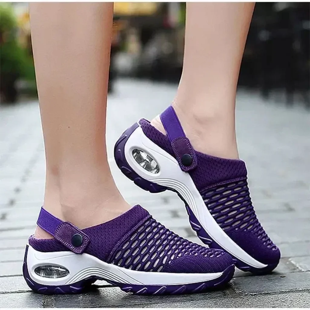 Women Shoes Mesh Orthopedic Clogs Arch Support Casual