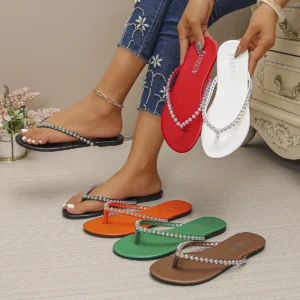 Women Slippers Plus Size Fashion Wedge Shoes Clip